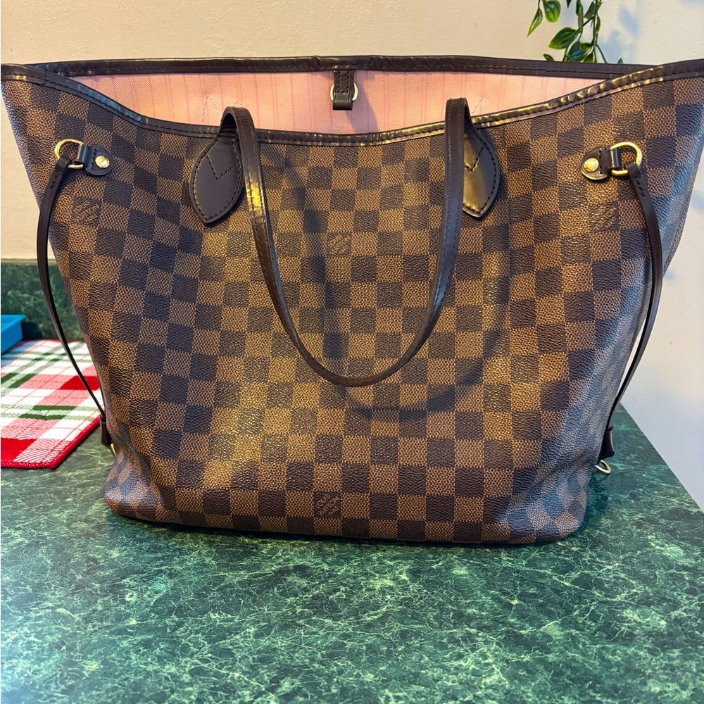 Louis Vitton Neverfull MM- Rose Ballerine